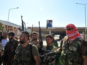 A file photo of Free Syrian Army fighters. (AFP/File)