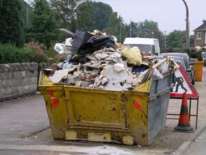 One of the cleaners, who found the baby, said he and his colleague heard a whining sound while emptying the garbage skip at 11.30pm. (Creative commons)