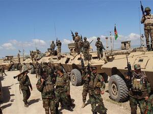 Afghan security personnel prepare for an operation against Taliban militants in Kunduz Province on April 18, 2016. (AFP/File)