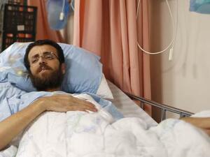 Al-Qiq was one of a number of prominent Palestinian hunger strikers in 2016, who included the Balboul brothers who went without food for 77 and 79 days, Malik al-Qadi for 68 days, Bilal Kayid for 71 days. (AFP/File)