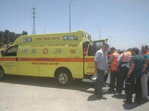Israeli emergency medical services Magen David Adom said on social media that their paramedics were treating four victims. 