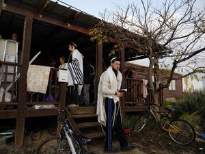 Each evacuated Amona family to get 1 million shekel payout. (AFP/File)