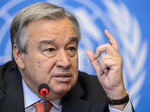 Newly appointed United Nations general secretary Antonio Guterres. (AFP/File)