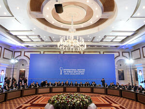 In Geneva, UN humanitarian adviser Jan Egeland called on parties to allow aid convoys to reach besieged and hard-to-reach areas of Syria to demonstrate "goodwill" before envoys gather for talks on 23 February. (AFP/File)