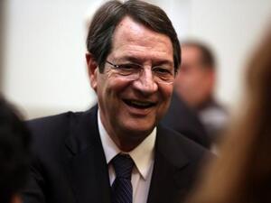 President of Cyprus, Nicos Anastasiades. (AFP/Patrick Baz)