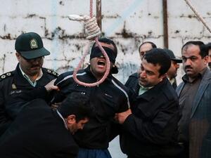 Illustrative photo of an execution in Iran. (AFP/Arash Khamooshi)