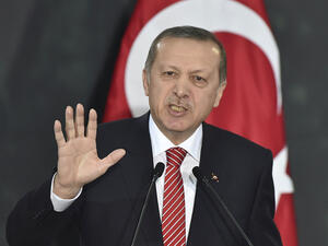 Turkish President Recep Tayyip Erdogan (AFP/Yuri Cortez).