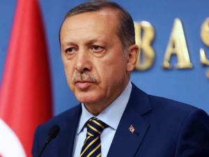 Turkish President Recep Tayyip Erdogan during a press conference in Ankara. (AFP/File)