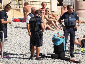 There have been ten women fined so far this summer as part of the enforcement of the new French law. (Courtesy photo)
