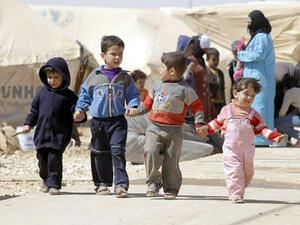 More than half of the world's refugee children that are out of school live in these seven countries: Chad, Democratic Republic of the Congo, Ethiopia, Kenya, Lebanon, Pakistan and Turkey. (AFP/File)