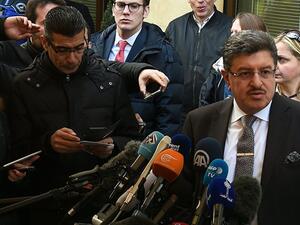 Spokesman for the Syrian opposition, Salam Al Meslet. (AFP/File)