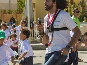 A few years ago, Samra launched Marwa Fayed's Toy Run, an NGO dedicated to bringing toys to underprivileged children. (Twitter)