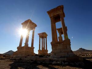 A view of the ancient Syrian city of Palmyra on March 31, 2016. (AFP/Joseph Eid)