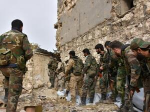 On the ground in Aleppo, Syrian government forces claimed to have moved into the al-Shaar neighbourhood in the rebel-held east. If confirmed they've now taken 70% of the rebel territory in the city in just over a week. (AFP/File)