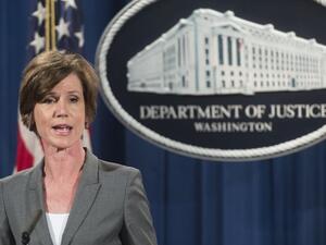 Acting Attorney General Sally Yates. (AFP/Saul Loeb)