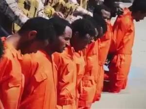 A screen grab from the Daesh video. (Social media)