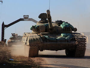 In north western Syria activists claim at lest three children and 18 others were killed in a series of airstrikes on the opposition controlled town of Kafranbel. (AFP/File)