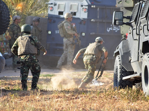 Last week a leader of a jihadist group that shot dead a soldier at his home has been hunted down and killed in a central region of Tunisia. (AFP/File)