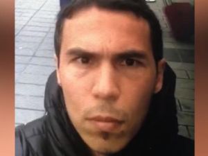 A screen grab from footage broadcasted by the Turkish media outlet Haberturk on January 2, 2016 claiming to show the attacker from a deadly night club attack in Istanbul, Turkey. (File photo)