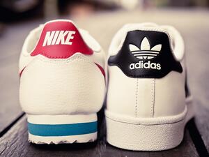 The two brands both have three teams playing in their jerseys in the quarter-finals. (Shutterstock)