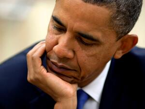  الرئيس الاميركي باراك اوباما