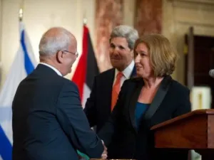 جولة من المباحثات عقدت السبت في القدس بين فريقي المفاوضات الإسرائيلي والفلسطيني