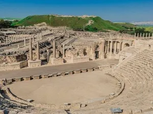 موقع سبسطية الاثري شمال غرب نابلس
