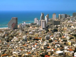 مشهد عام لمدينة تل ابيب