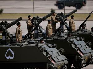 Armed forces personnel take part in the Pakistan Day military parade in Islamabad. (AFP/ File Photo)