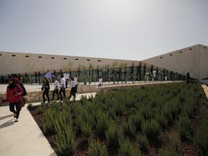The idea for the museum dates back to 1997, four years after the Oslo peace accords established the Palestinian Authority and were in theory meant to lead to an independent Palestinian state. (AFP/Abbas Momani)