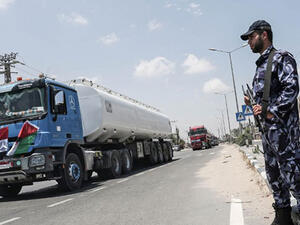 Egypt began to deliver a million litres of fuel to Gaza, in an attempt to ease the Palestinian enclave’s desperate electricity crisis. (AFP)