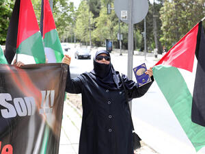 An Israeli army spokesperson told Ma'an that two Palestinians were detained in al-Bireh overnight.
  (AFP) 