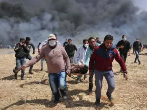 At least 9 Palestinians injured by Israeli fire near Ramallah. (AFP/ File)