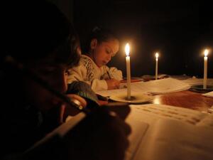 Energy authorities are desperately cash-strapped, in part because of unpaid bills.  (AFP/Mohammed Abed)