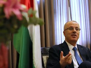Hamdallah also said Britain should not be celebrating the declaration (AFP/File)