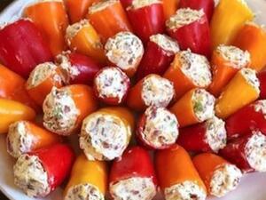 مقبلات الفلفل بالجبن (فاتح شهية للحفلات)