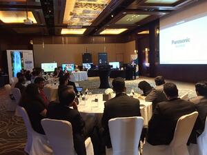 The event focused on Panasonic’s innovative display solutions, which were used recently at global premium events like Olympics and at Dubai Festival City’s light show attraction “IMAGINE”. 