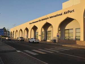 Prince Mohammad Bin Abdulaziz International Airport, Madinah. (AFP/File) Prince Mohammad Bin Abdulaziz International Airport, Madinah. (AFP/File)