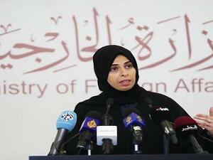 المتحدثة باسم الخارجية القطرية لولوة الخاطر