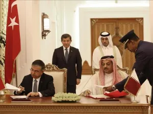توقيع اتفاقية عسكرية بين تركيا وقطر