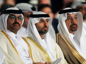 The fake statement mentioned a number of sensitive issues including Iran's role in the region, Islamist groups Hamas and Hizballah, and the US President Donald Trump. (AFP) 