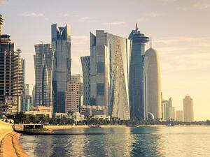 The report has also projected that Qatar's current account balance would account for 7.5 percent of the total GDP. (Shutterstock) 
