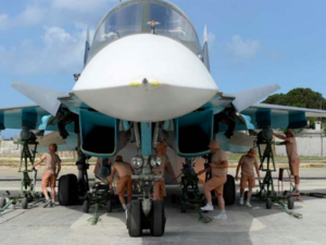 مقاتلة حربية روسية