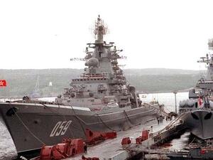 سفينتان حربيتان من عهد الاتحاد السوفيتي