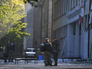 كلية بوليتكنيك بمدينة كيرتش شرقي شبه جزيرة القرم الروسية