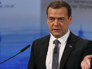 رئيس الوزراء الروسي دميتري مدفيديف