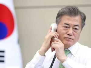 الرئيس الكوري الجنوبي، مون جيه إن