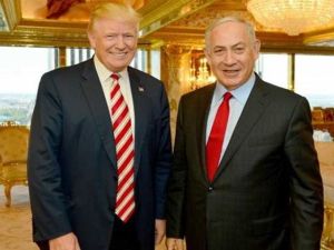 رئيس الوزراء الإسرائيلي نتنياهو والرئيس الأمريكي المنتخب دونالد ترامب