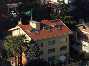 مبنى القنصلية السعودية في اسطنبول
