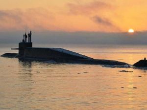 الغواصة حاملة الصواريخ الاستراتيجية " الامير فلاديمير"
